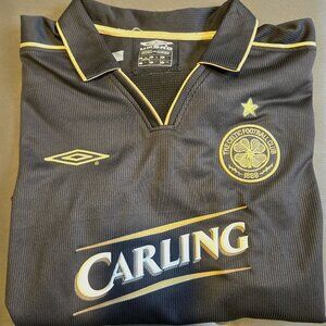 Men's Large Umbro Celtic Football Official Jersey